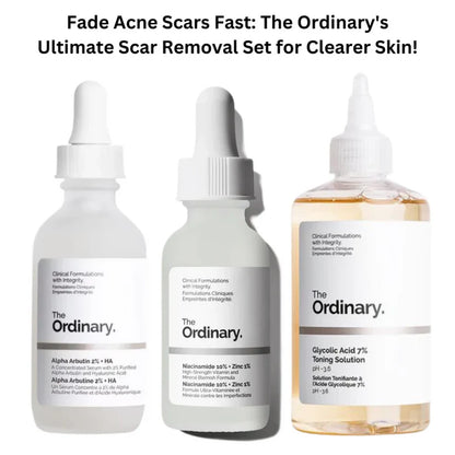 Fade Acne Scars Fast: The Ordinary’s Ultimate Scar-Removal Set for Clearer, Smoother Skin!