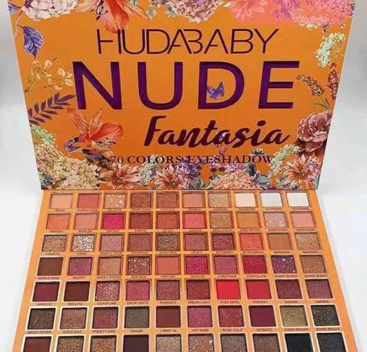 Huda Beauty Nude Fashion Eyeshadow 70 Colors