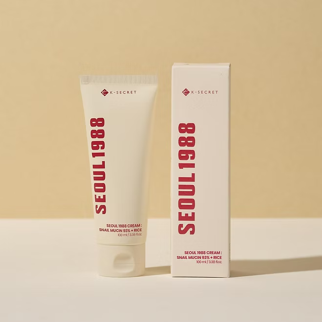 KSECRET SEOUL 1988 Cream : Snail Mucin 93% + Rice