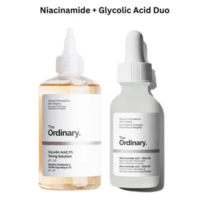 Niacinamide + Glycolic Acid Duo (Solve All Your Skin Problems)