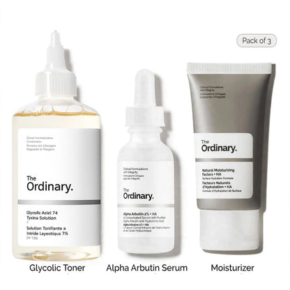 The Ordinary Glycolic Toning Solution 7% | Natural Moisturizing Factors + HA | Alpha Arbutin 2%+ HA