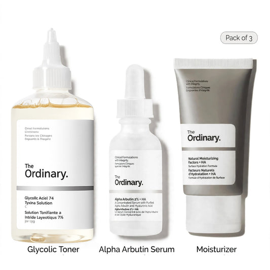 The Ordinary Glycolic Toning Solution 7% | Natural Moisturizing Factors + HA | Alpha Arbutin 2%+ HA